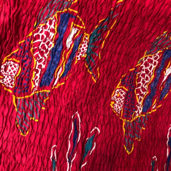 NWOT - Tropical Print Sarong & Elasticized Top - Picture 15 of 16